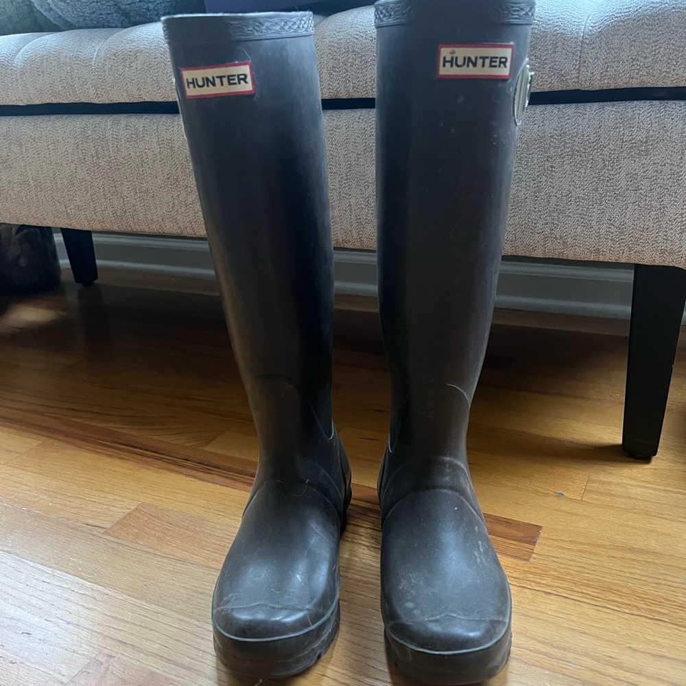 Hunter rain boots
